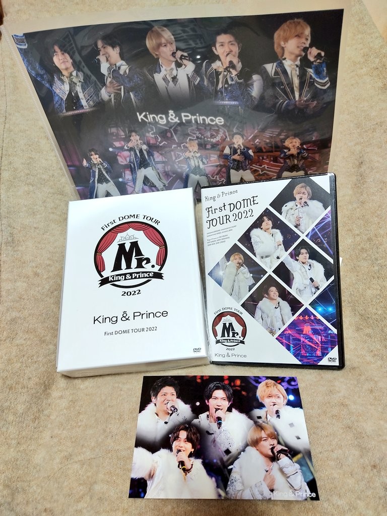 楽天市場】【先着特典】King & Prince First DOME TOUR 2022 ～Mr