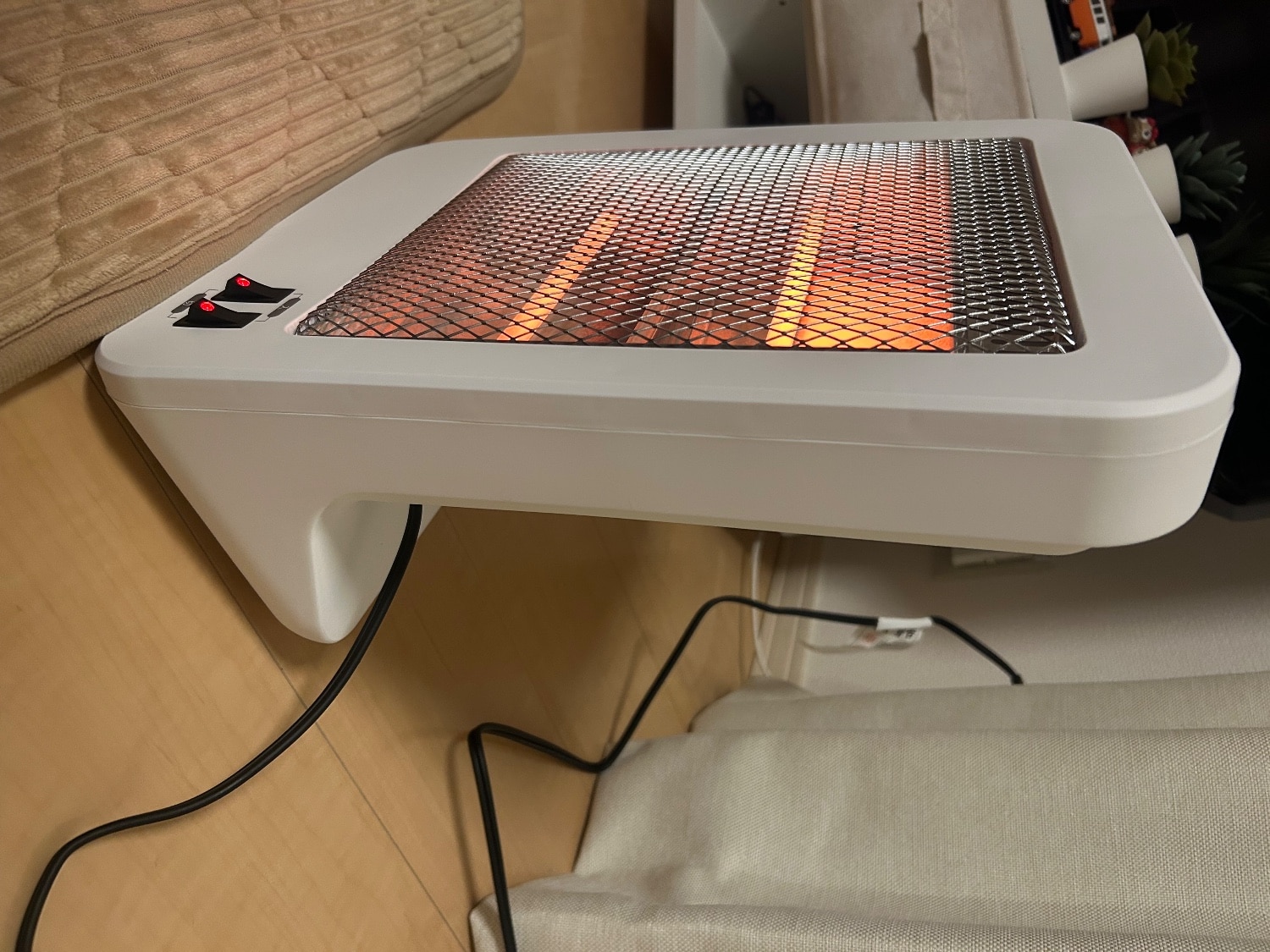 石英管ヒーター 電気ストーブ 口コミ レビュー画像6