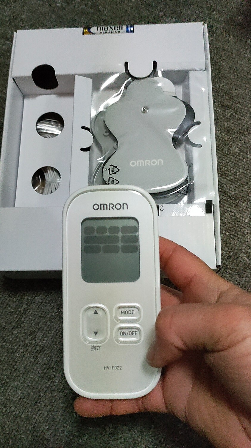 ＼対象商品限定100円OFFクーポン配布中／オムロン 公式 低周波治療器 HV-F022-JAZ3 HV-F021-PK オムロン低周波治療器 HV-F022 HV-F021 レビュー画像4