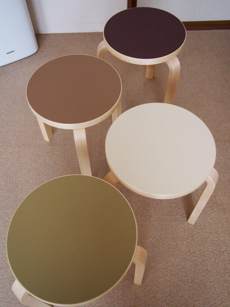 のため 極美品 artek STOOL 60 SCOPE スコープ アルテック モーヴ