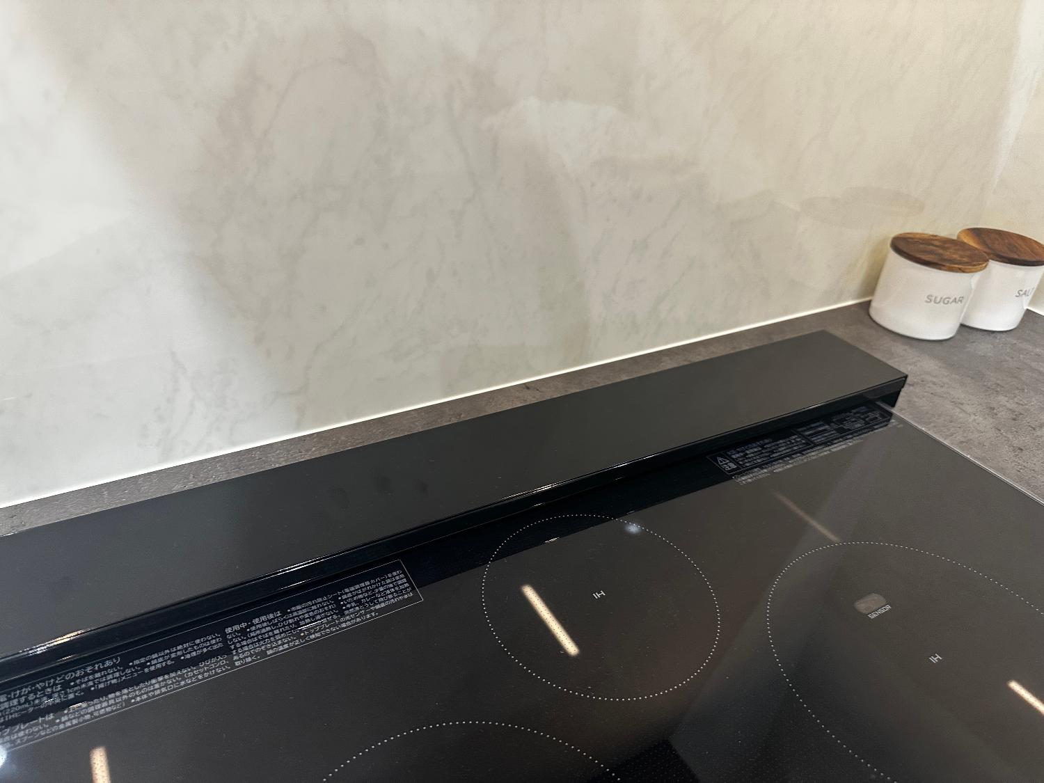 ［ 奥行伸縮排気口カバー タワー 60cmコンロ用 山崎実業 tower 排気口カバー レビュー画像9