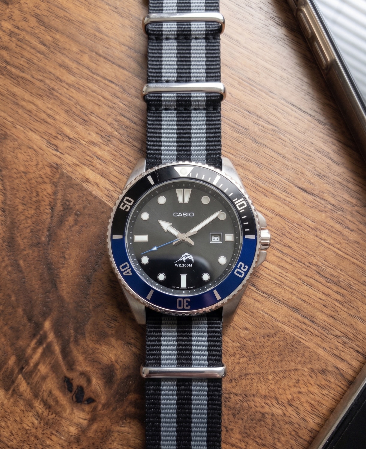 楽天市場】CASIO メンズ 腕時計 ダイバーウォッチ DURO ブラック 国内