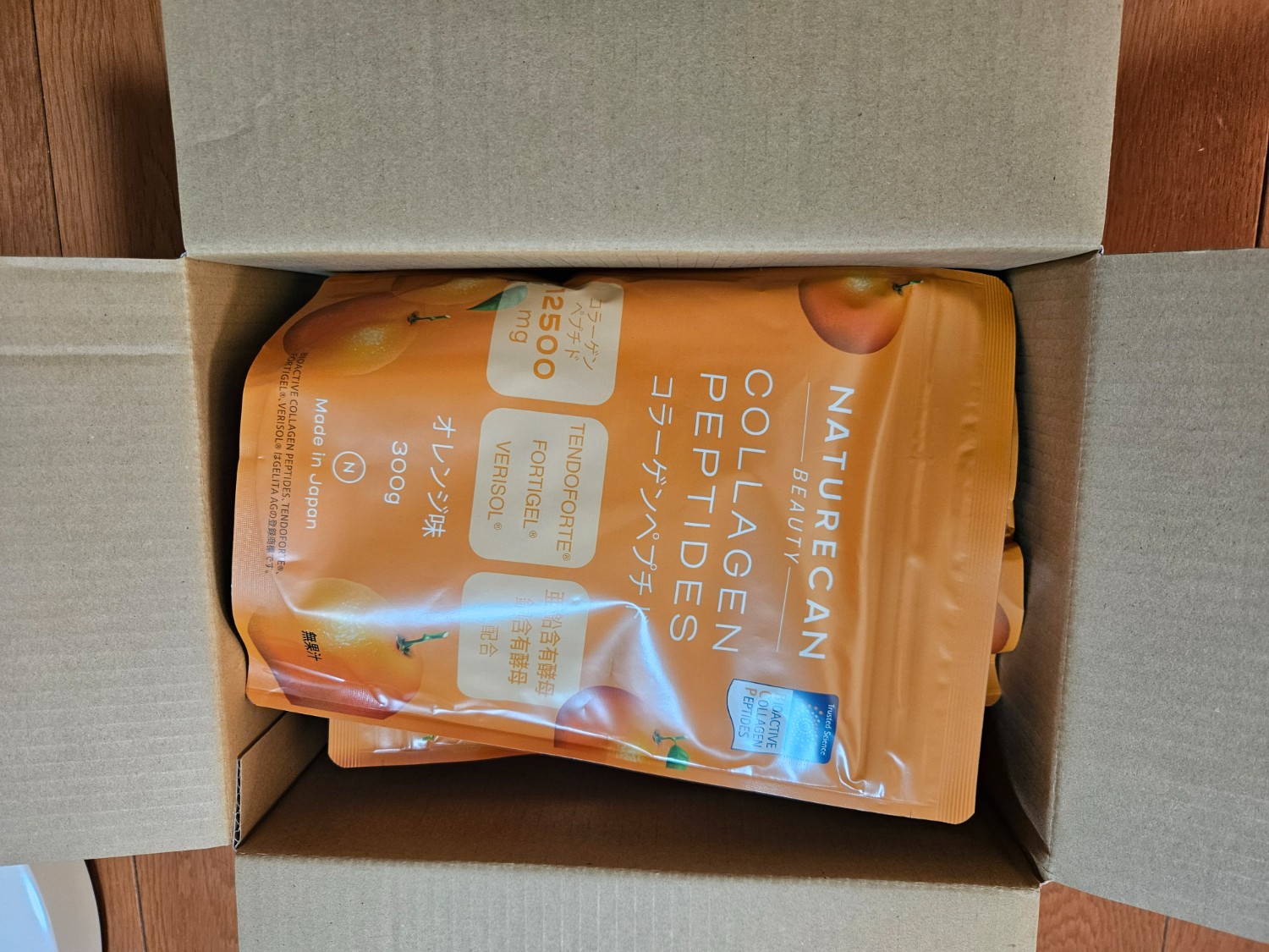 NATURECAN ネイチャーカン コラーゲンペプチド　オレンジ　300g 3個 NATURECAN ネイチャーカン コラーゲンペプチド (オレンジ味