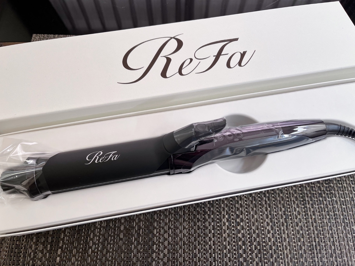 ReFa カールアイロン ホワイト 箱付き ReFa リファ カールアイロン