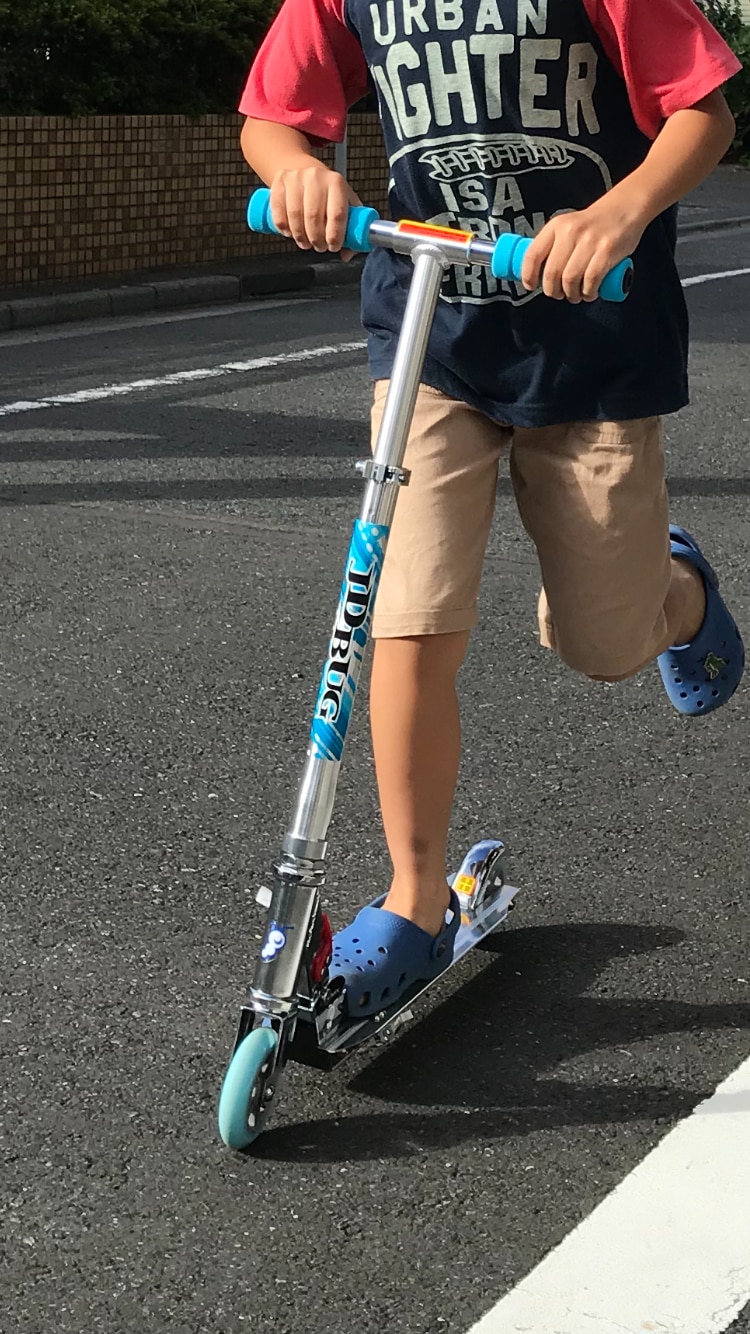 ＼楽天で1番売れてる／ キックボード 子供 キックスケーター 子供用 キックスクーター キッズ ブレーキ付 女の子 3歳 キックボード子供用 JD BUG MS-101A キックスケーターレビュー レビュー画像14