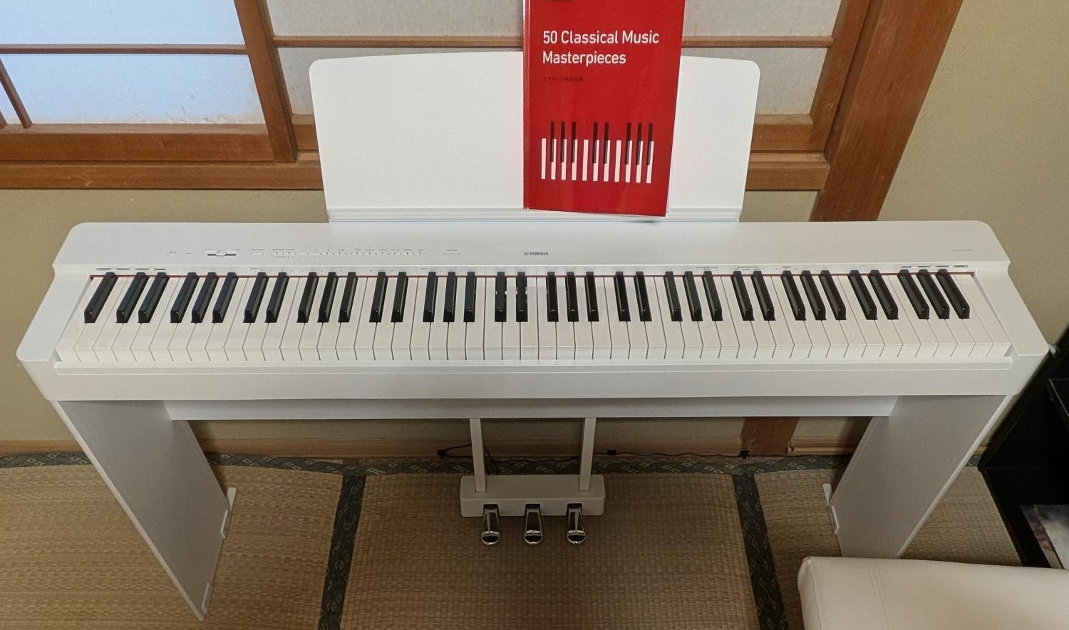 楽天市場】ヤマハ YAMAHA 電子ピアノ Pシリーズ ホワイト［88鍵盤］ P