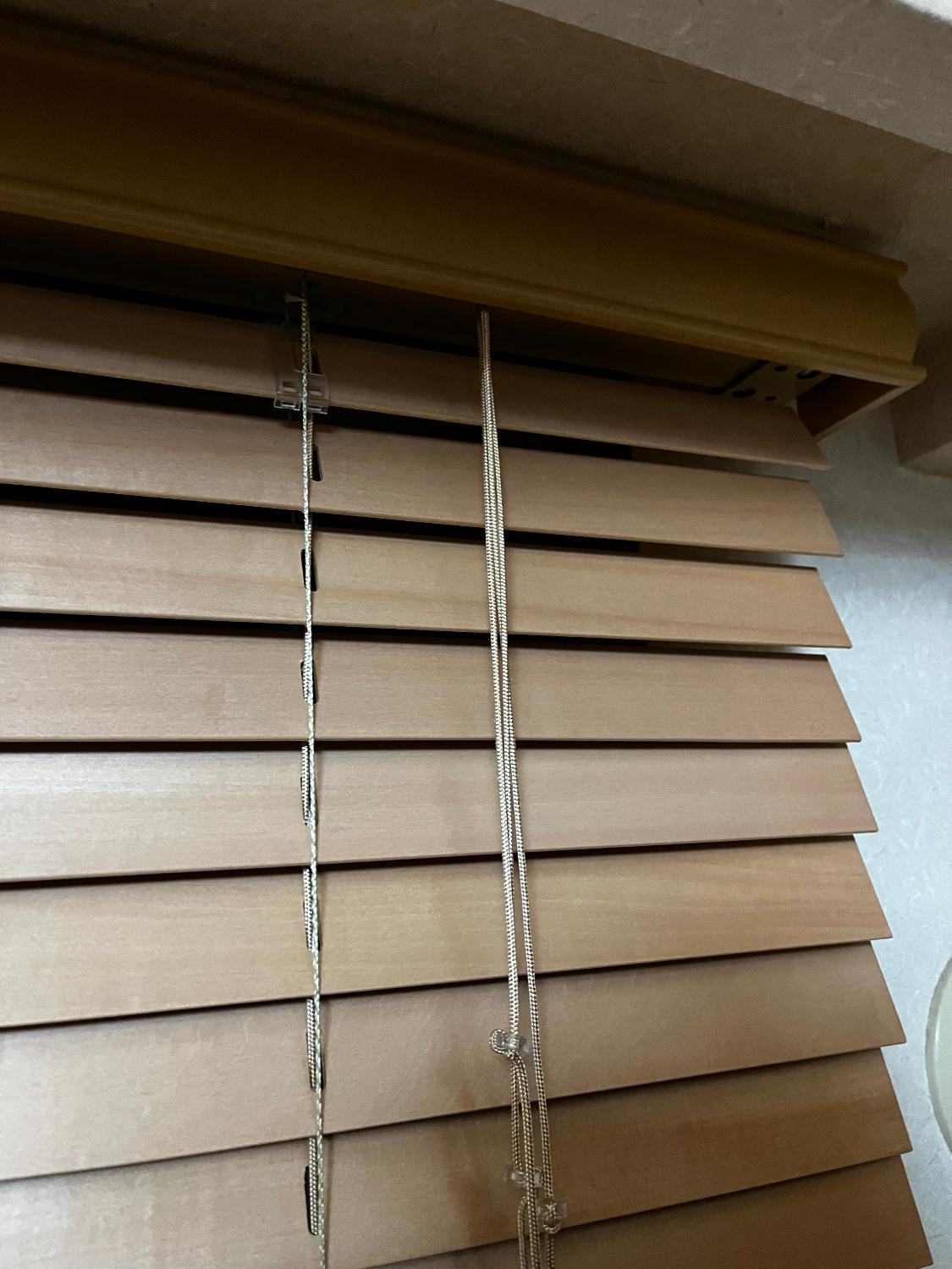 ウッドブラインド 木製ブラインド インテリアミクソン レビュー画像7