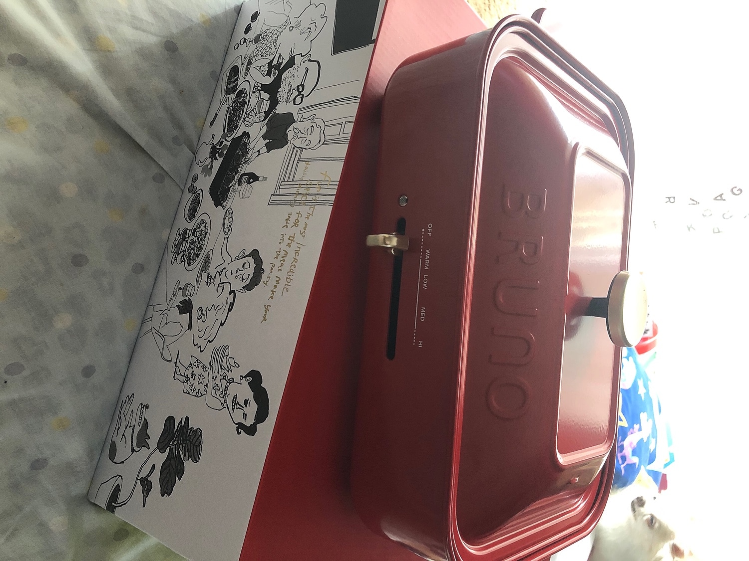 BRUNOホットプレート ブルーノ口コミ コンパクトホットプレートレビュー レビュー画像8