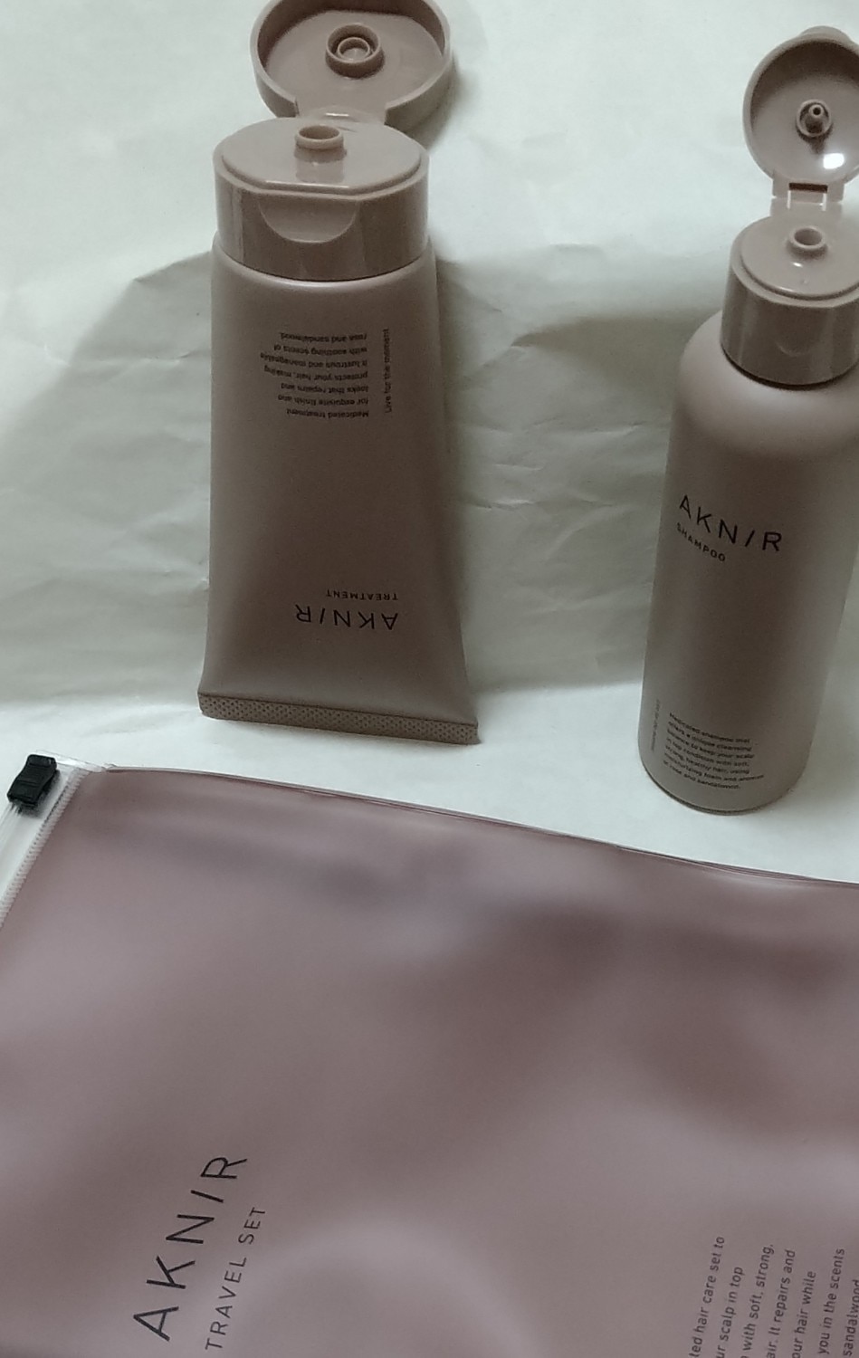 楽天市場】AKNIR アクニー 梨花開発 ヘアケアトラベルセット【ローズ