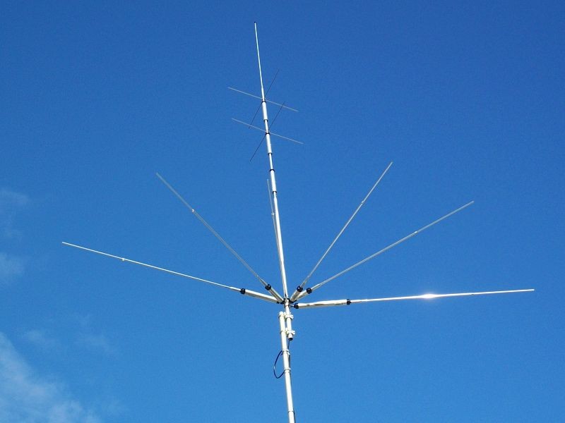 即出荷】 第一電波 CP5HS 14 21 28 50MHz5バンドグランドプレーンアンテナ