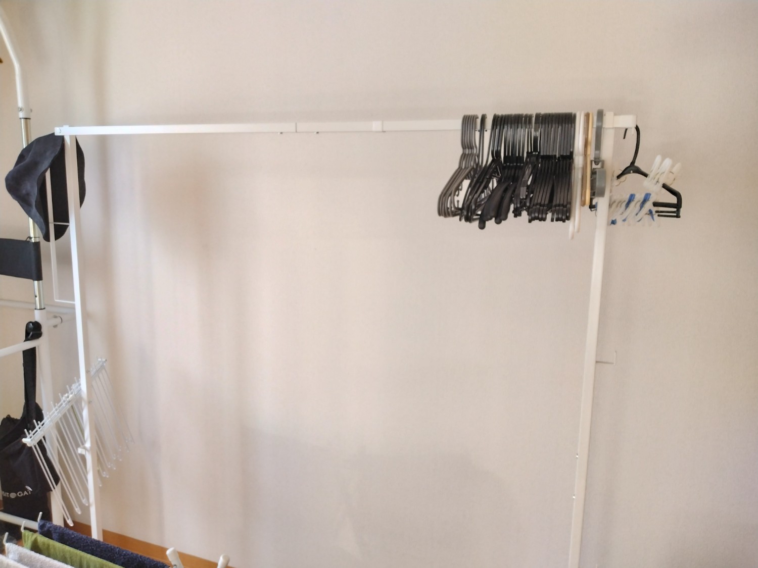 楽天1位 山崎実業 タワーシリーズ 室内物干し レビュー画像8