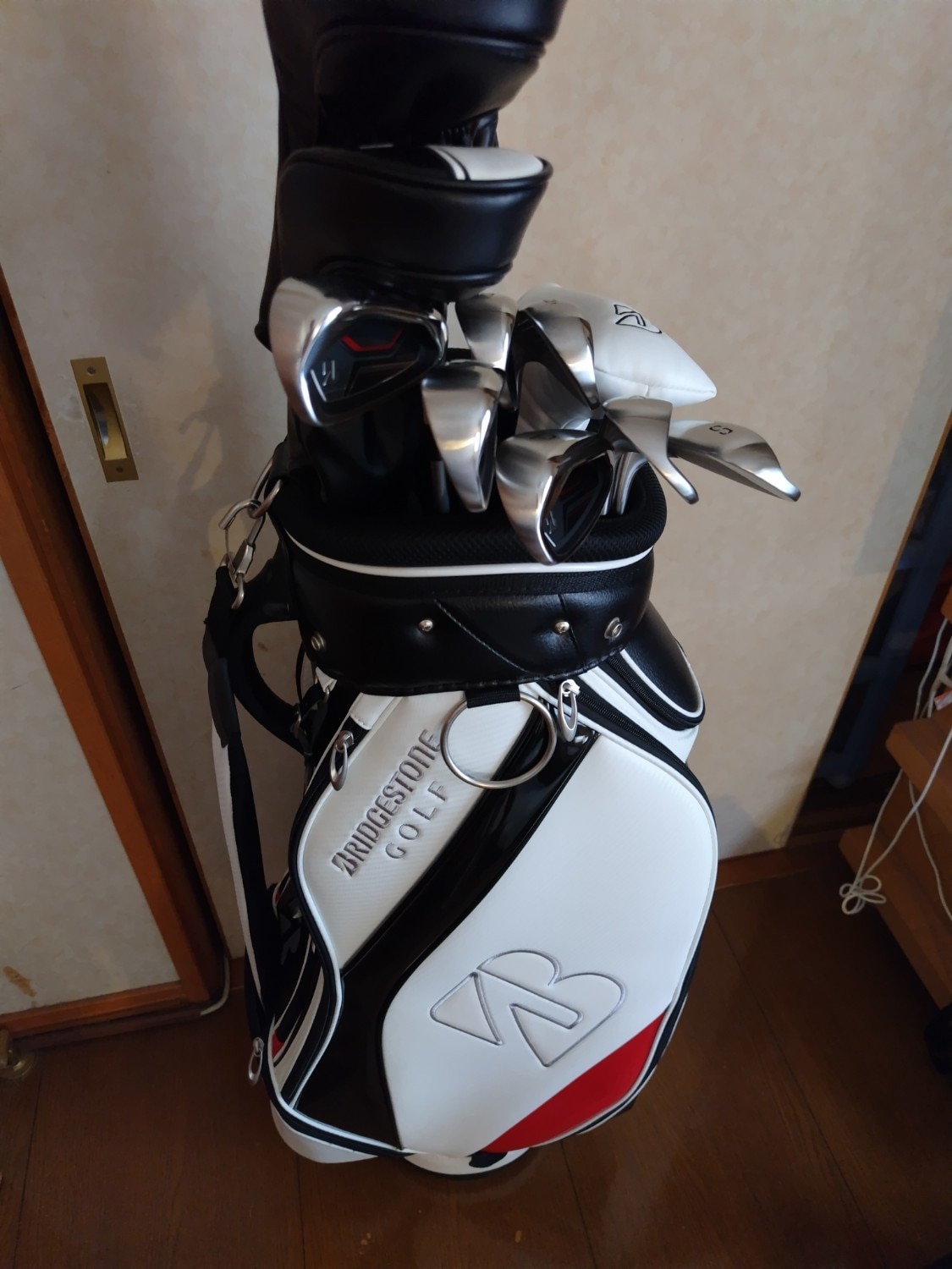 楽天市場】ブリヂストン BSG BG-100 キャディバッグ付 11本セット R