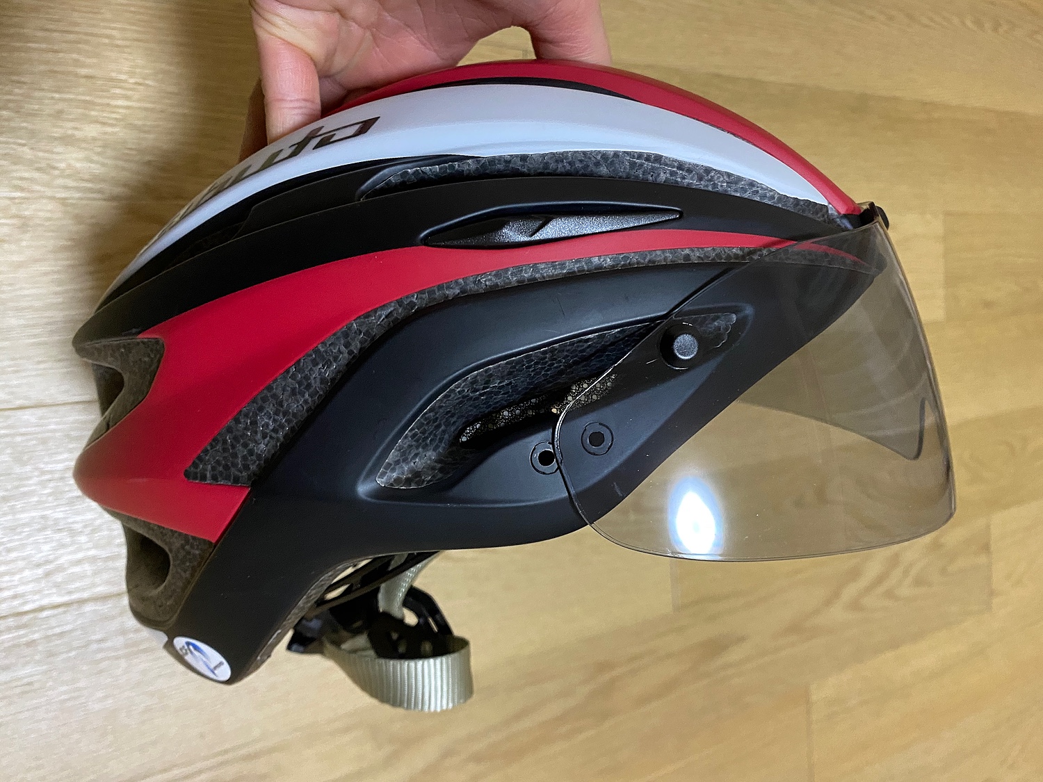 OGK KABUTO オージーケー・カブト AR-5 シールド スモーク サイクルヘルメット REZZA-2等に 自転車の九蔵 あす楽(自転車 の九蔵) みんなのレビュー·口コミ