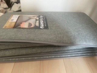 防音 ふかふか下敷き専用 ラグ ふかぴたPLUS[厚手] 115×170cm 170×170cm 170cm×230cm ふかぴたPLUS 下敷きラグ ラグズレない レビュー画像9