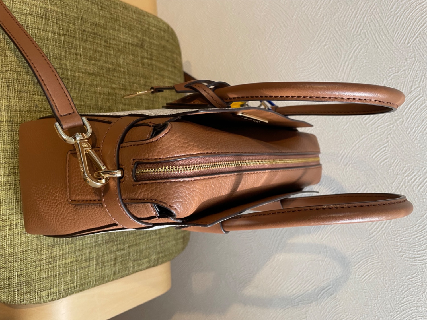 MICHAEL KORS｜MERCER トップジップ ベルテッド サッチェル