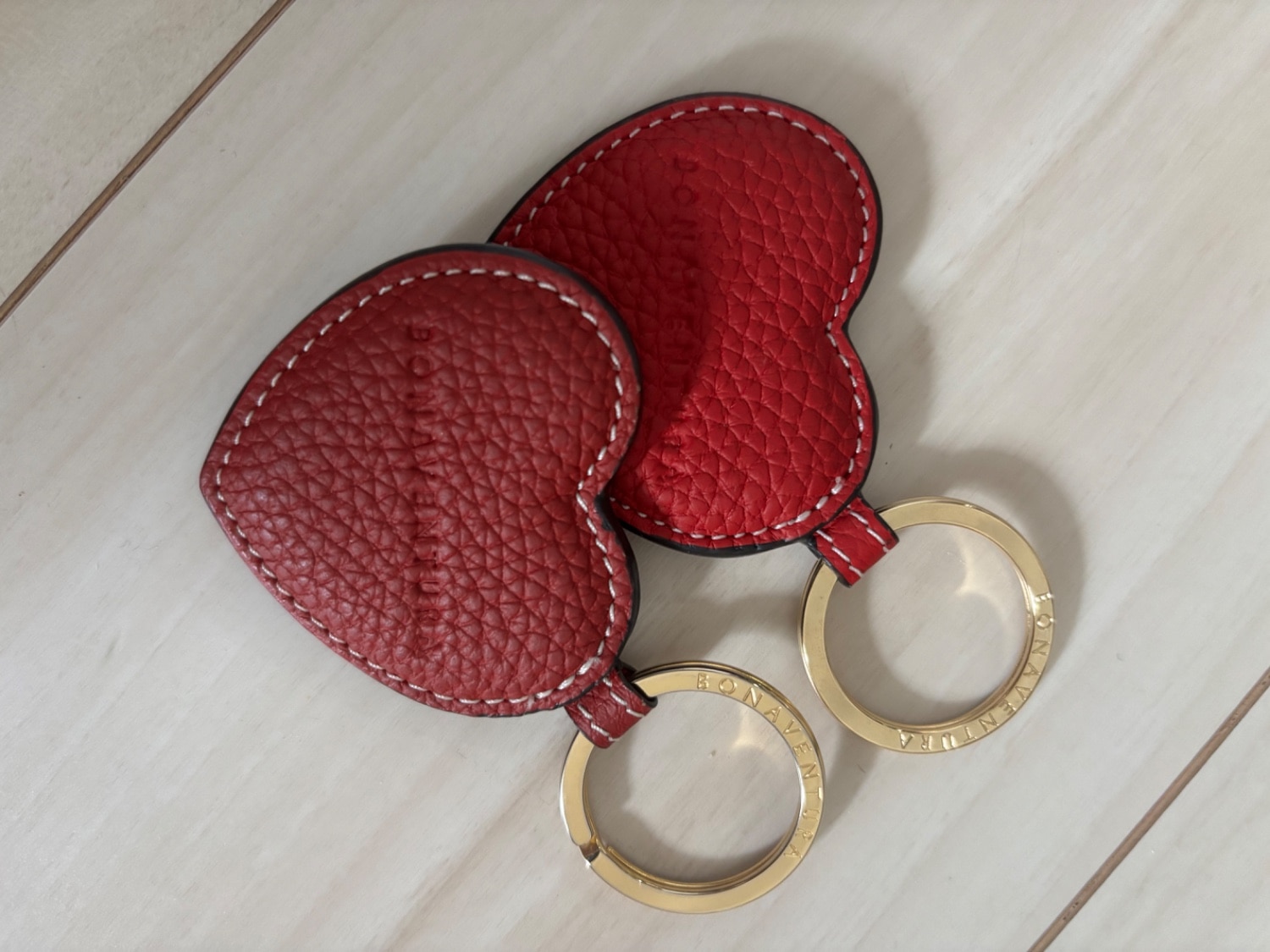 BONAVENTURA ハート キーホルダー ボッタラートレザー　レッド 楽天市場】【BONAVENTURA公式】 ハートキーホルダー ボッタ