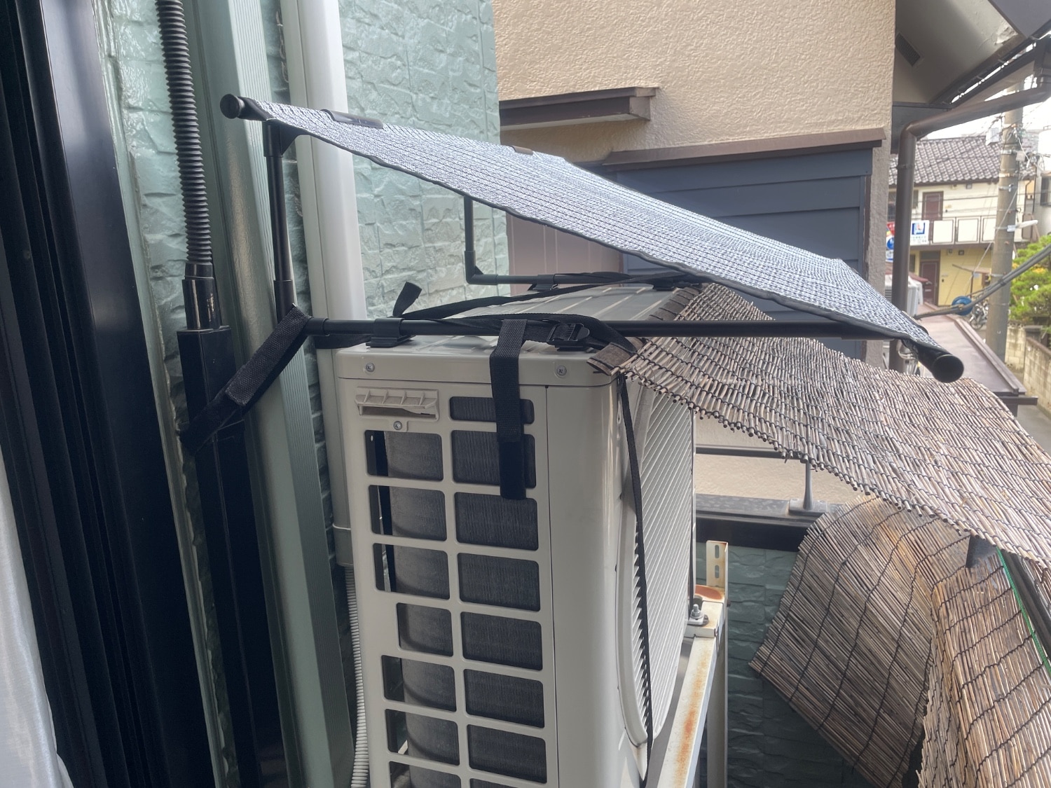 楽天市場】第一ビニール エアコン室外機用 日よけのシート 室外機