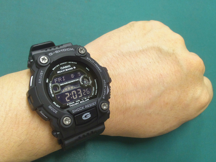 G-SHOCK - CASIO G-SHOCK タフソーラー電波 腕時計 コンポジットメタル