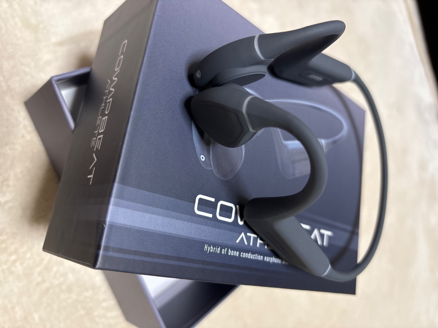 骨伝導イヤホン COMPBEAT ATHLETE ランニングイヤホン レビュー画像5