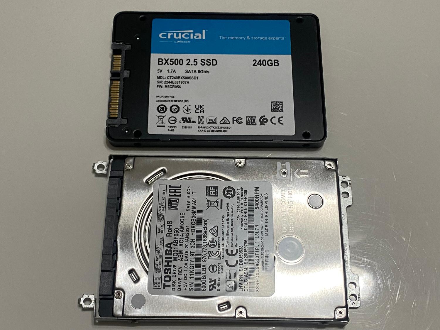 楽天市場】期間限定ポイント2倍！Crucial クルーシャル SSD 240GB【3年