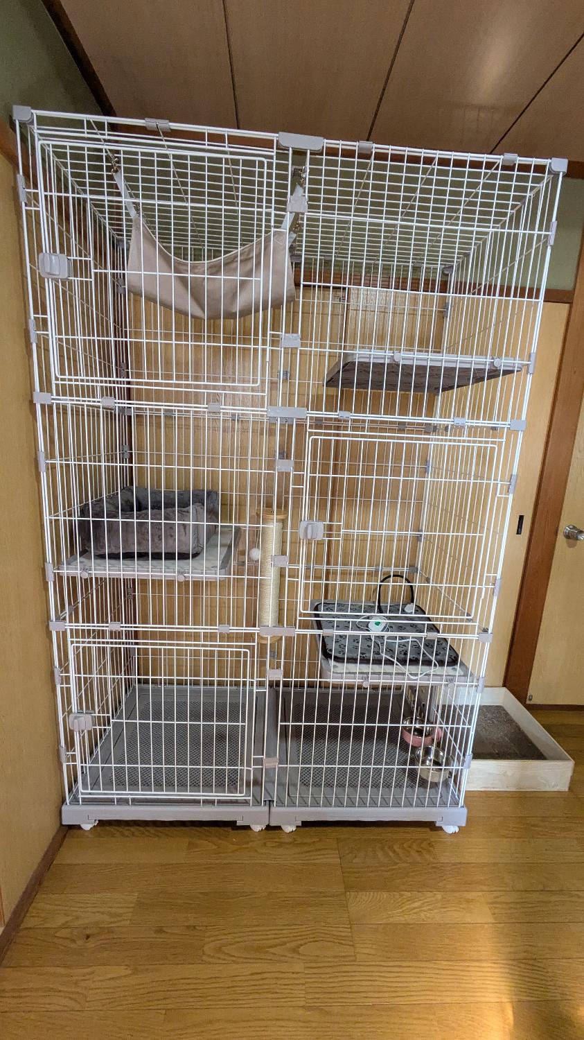猫ケージ キャットケージ 猫ケージ口コミ レビュー画像1