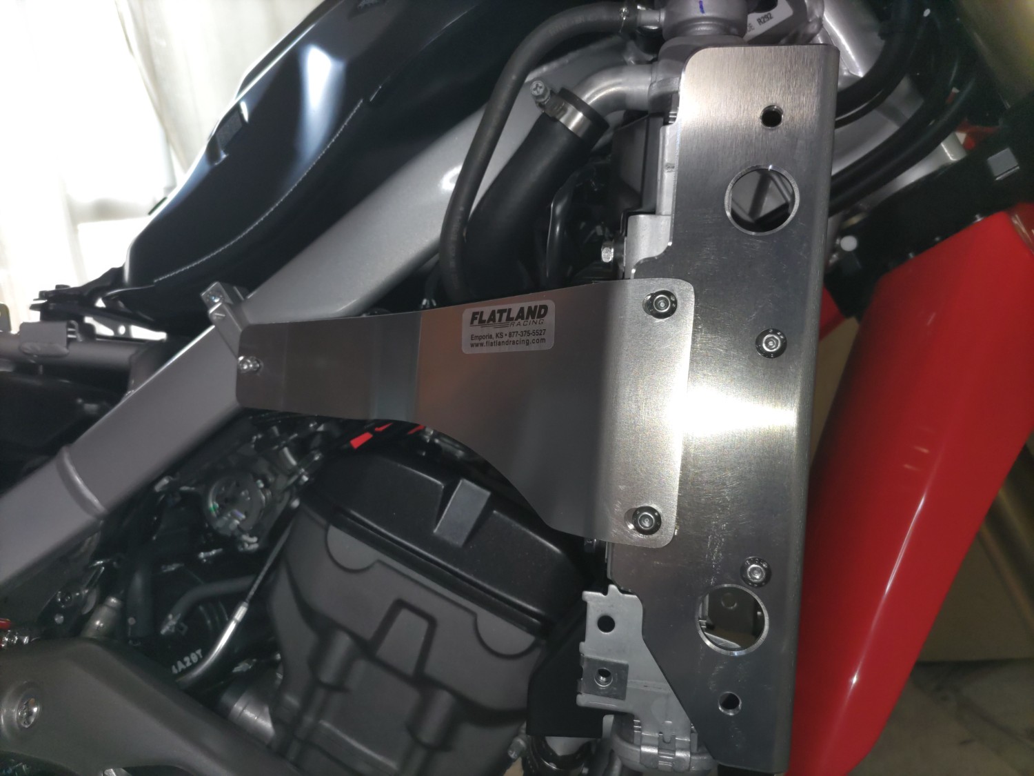 楽天市場】フラットランドレーシング 21-CRF250Lラジエターガード 