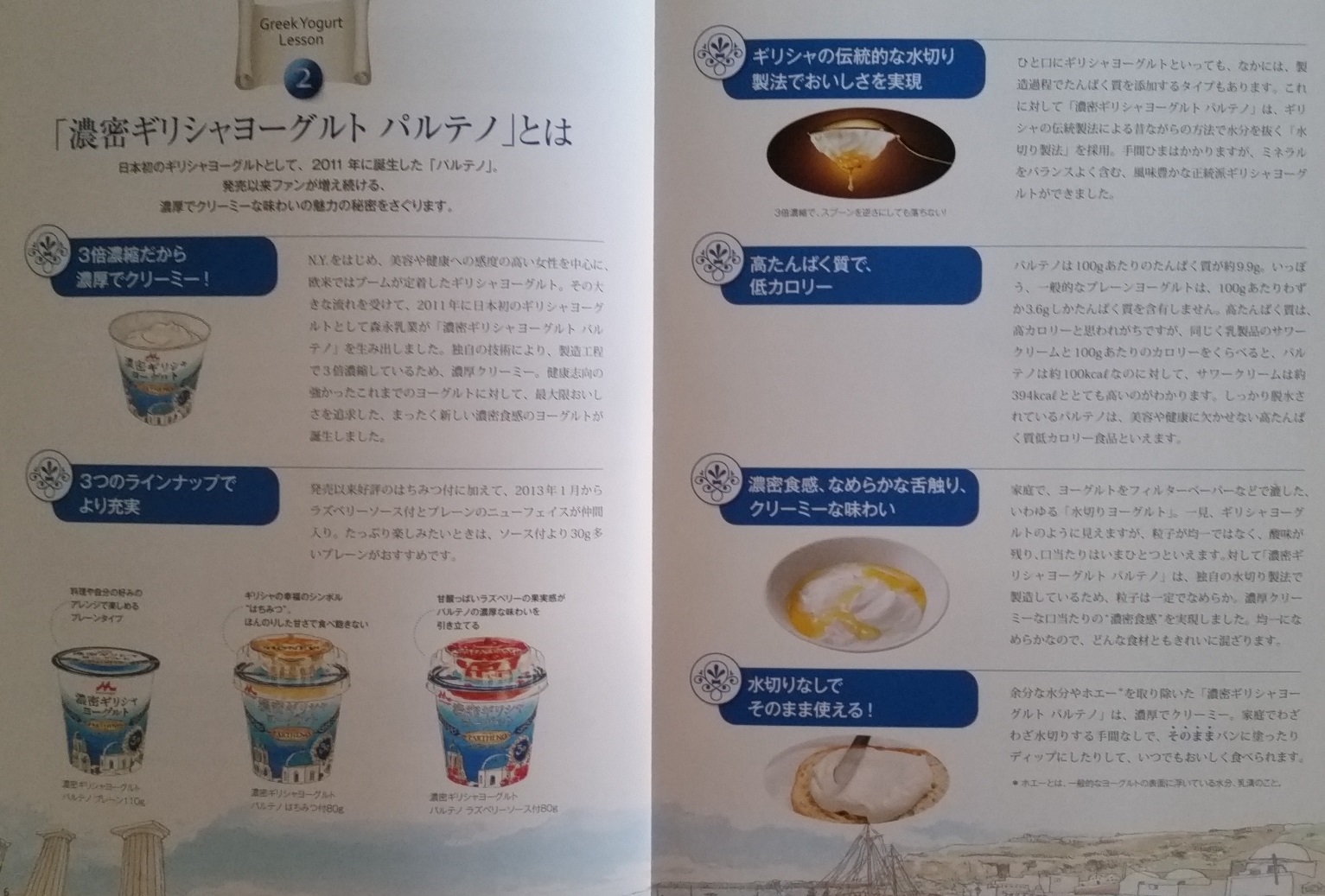 楽天市場】濃密ギリシャヨーグルト パルテノレシピBOOK108 ヘルシーに