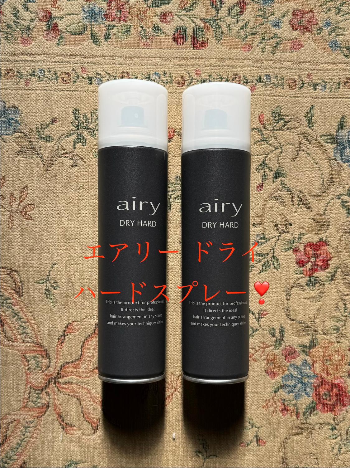 楽天市場】＼送料無料／AIRY エアリー ヘアスプレー DH≪ドライハード