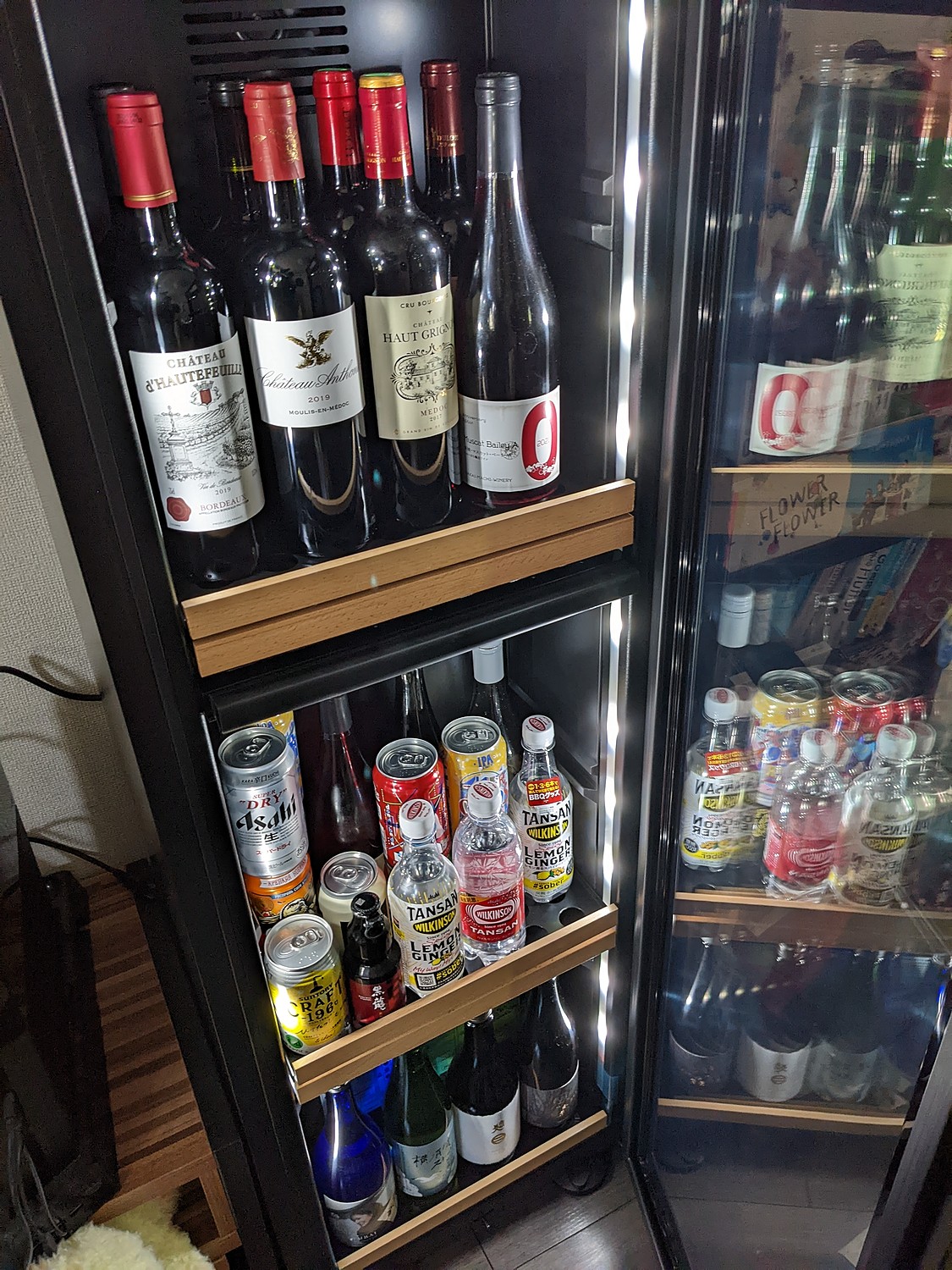 SALE／99%OFF】 <br>さくら製作所 低温冷蔵クーラー ＺＥＲＯ ＣＨＩＬＬＥＤ ２０本 右開き OSK20-W ホワイト 標準設置無料 