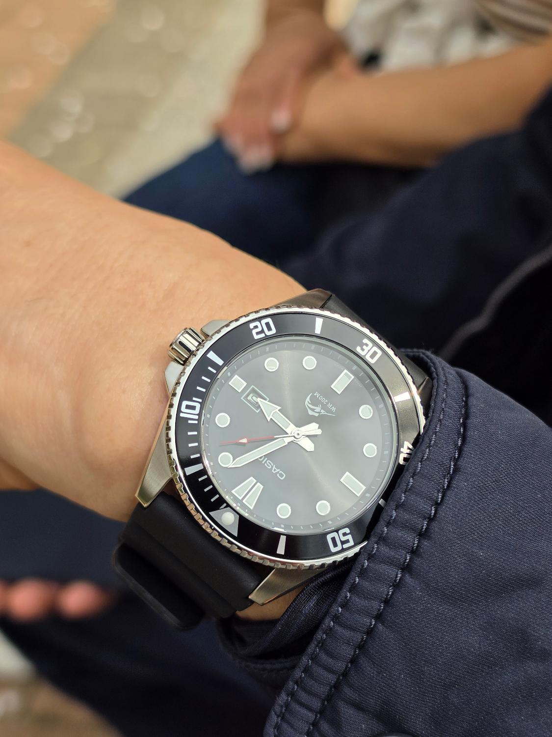 カジキダイバーズ　ブラックゴールド カシオ mdv-106 duro カジキダイバー ゴールド - メルカリ