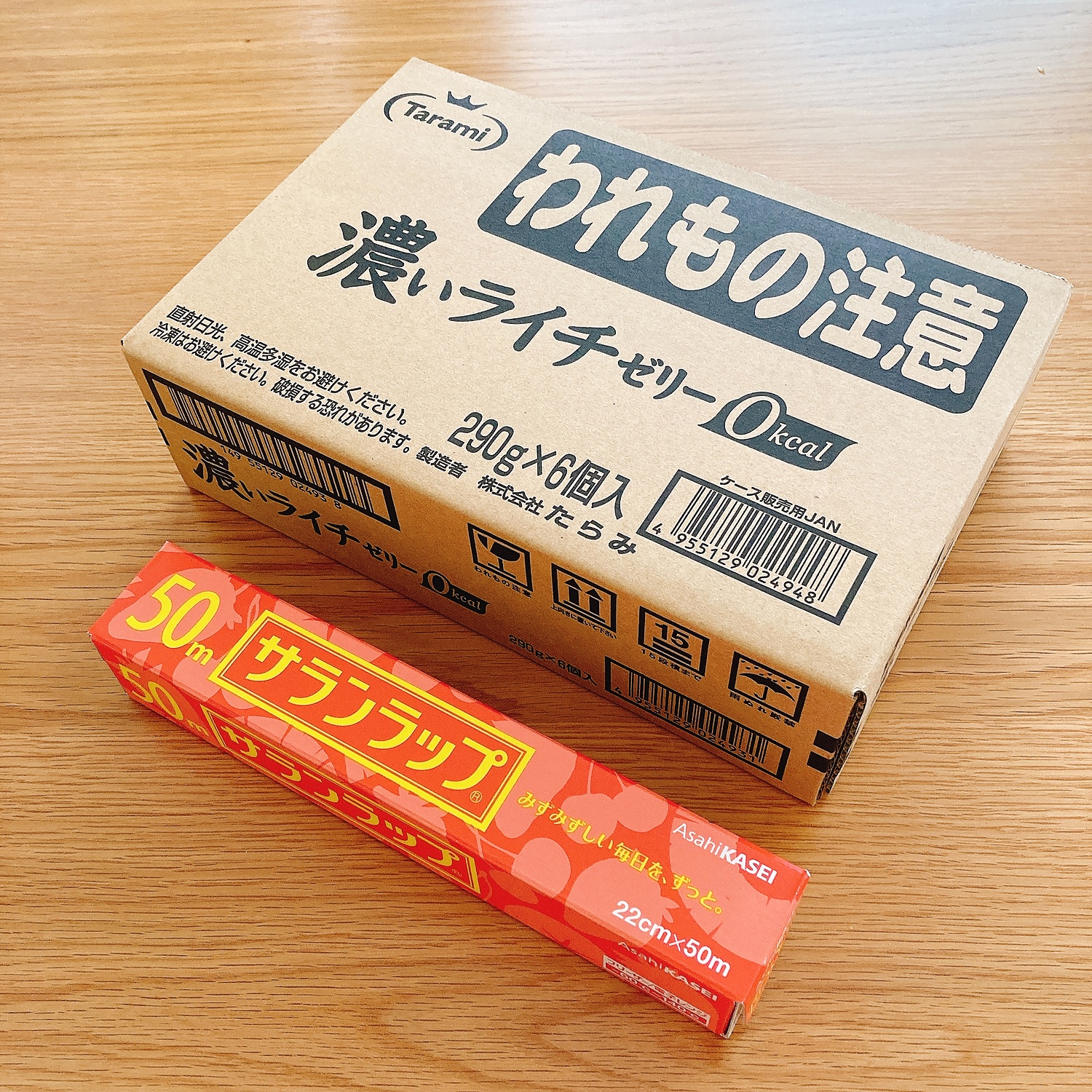 たらみ 濃いライチゼリー 0kcal 6個入 1箱 290g