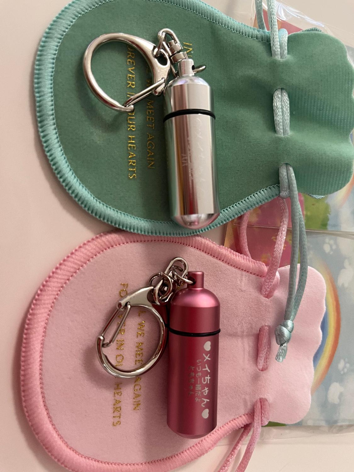 ペット遺骨カプセル ペットロス 遺骨キーホルダー レビュー画像10