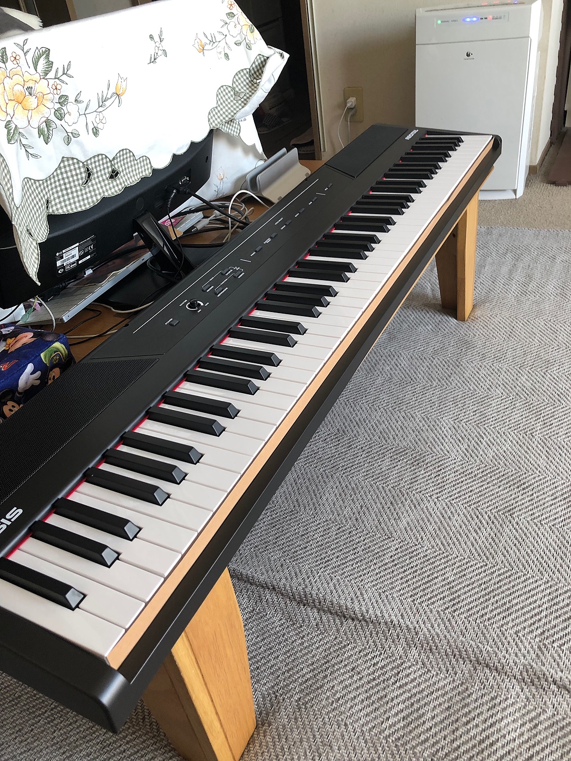楽天市場】 ALESIS Recital 電子ピアノ フルサイズ・セミウェイト88 