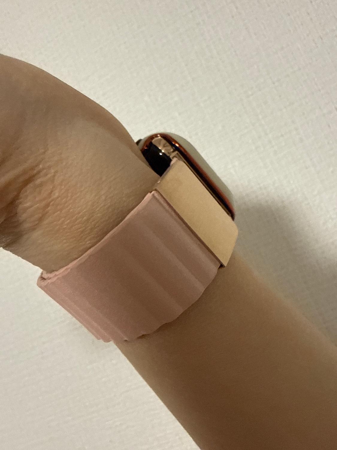 『series11 SE3 対応』 アップルウォッチ バンド Applewatch バンド レザー アップルウォッチベル アップルウォッチバンド AppleWatchバンド くすみカラー レビュー画像3
