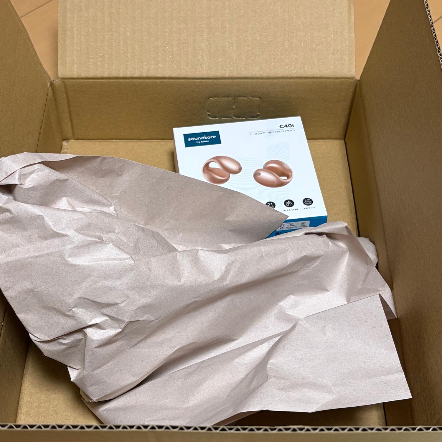 Soundcore C40i 付属品あり、箱あり 楽天市場】Soundcore C40i（Bluetooth 5.4）【オープンイヤー型