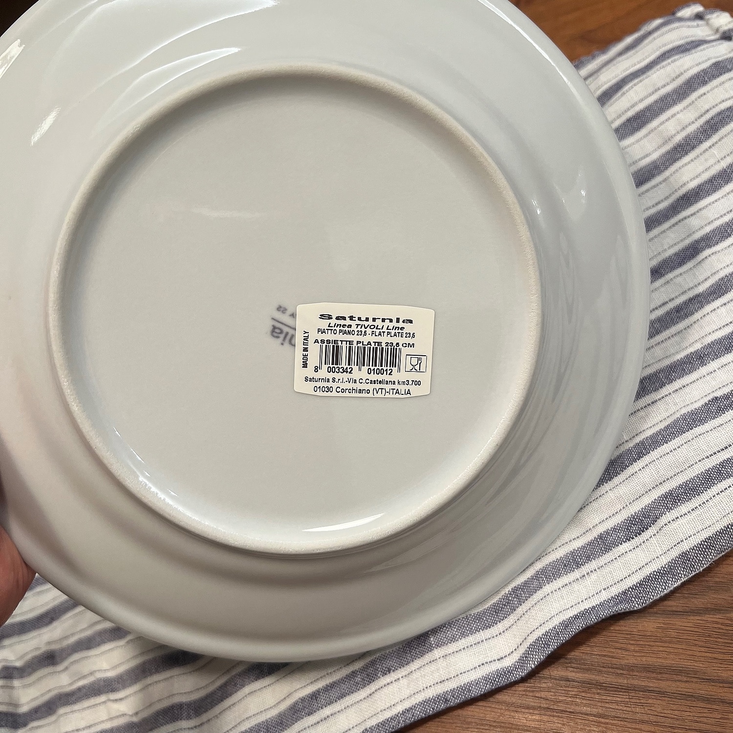 楽天市場】【レストラン風プレート】Saturnia(サタルニア) チボリ