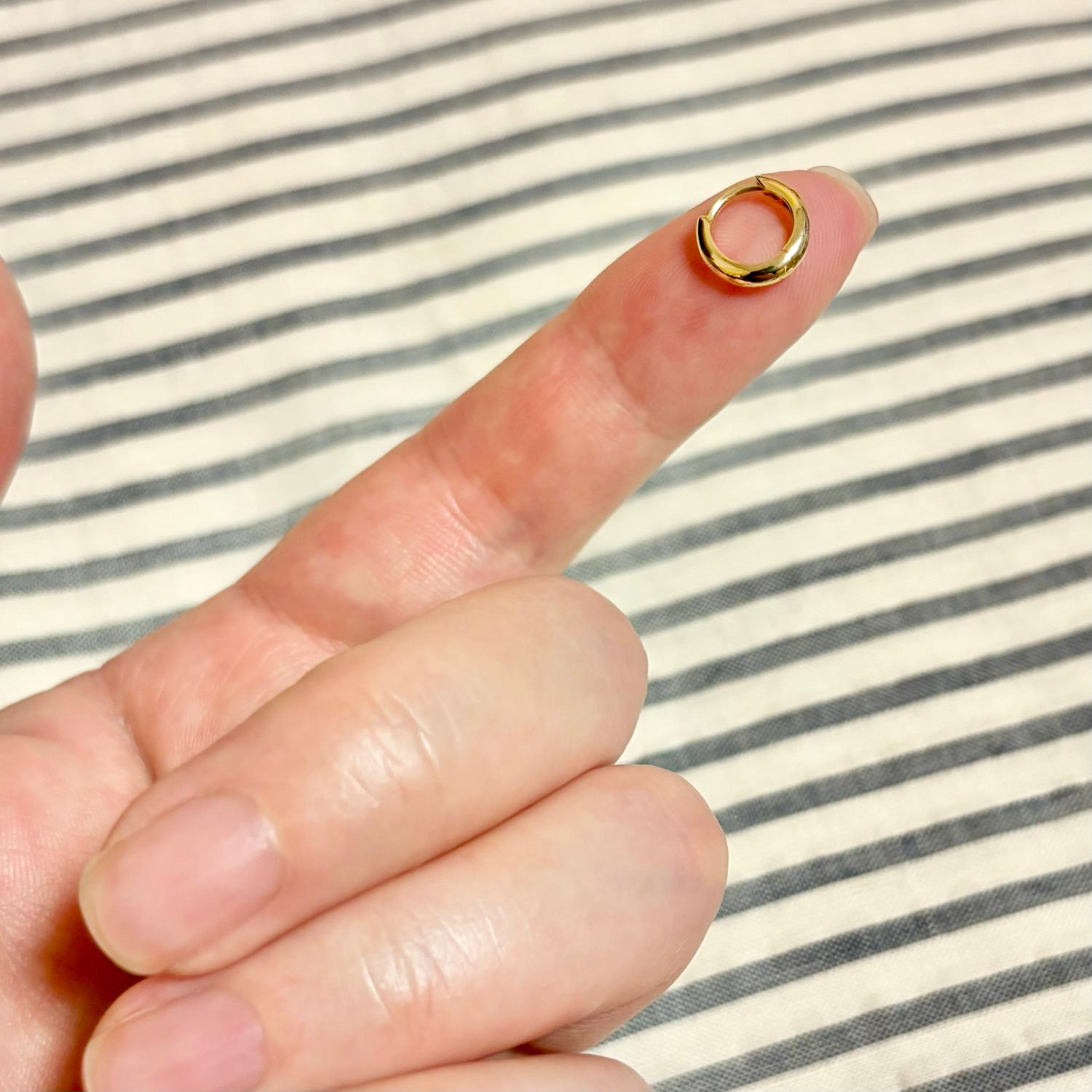 楽天市場】ete K18YG フープ ピアス エテ アクセサリー・腕時計 ピアス