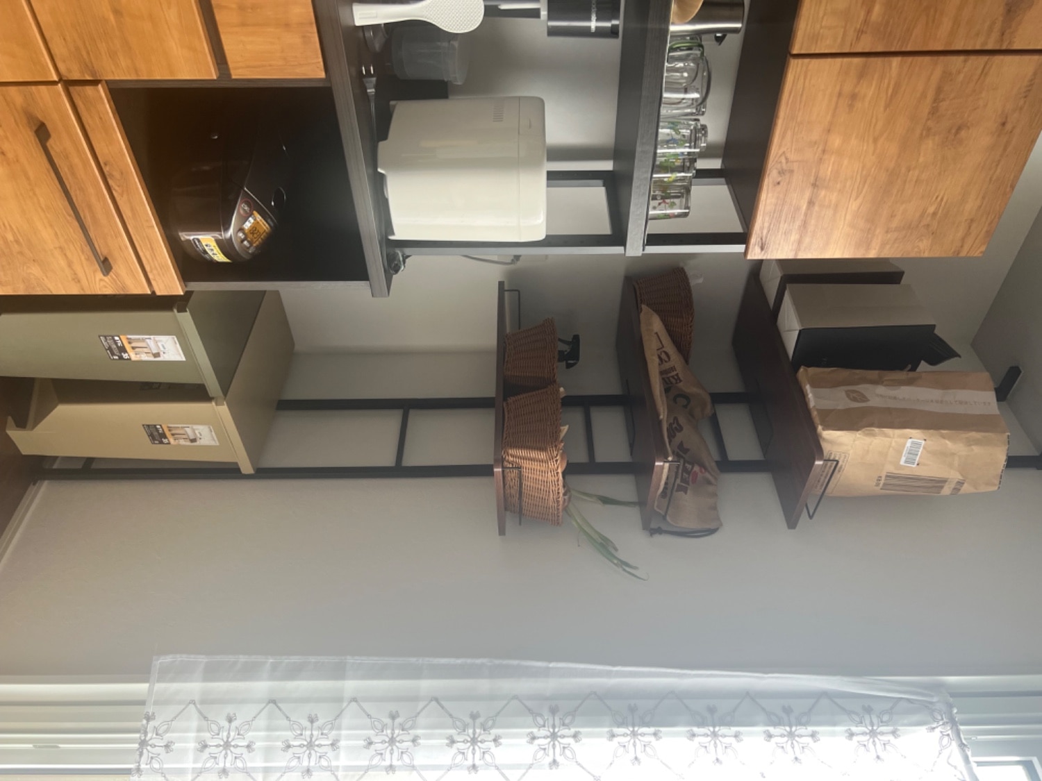 突っ張りランドリーラック 洗濯機上収納 ランドリーラック口コミ レビュー画像10