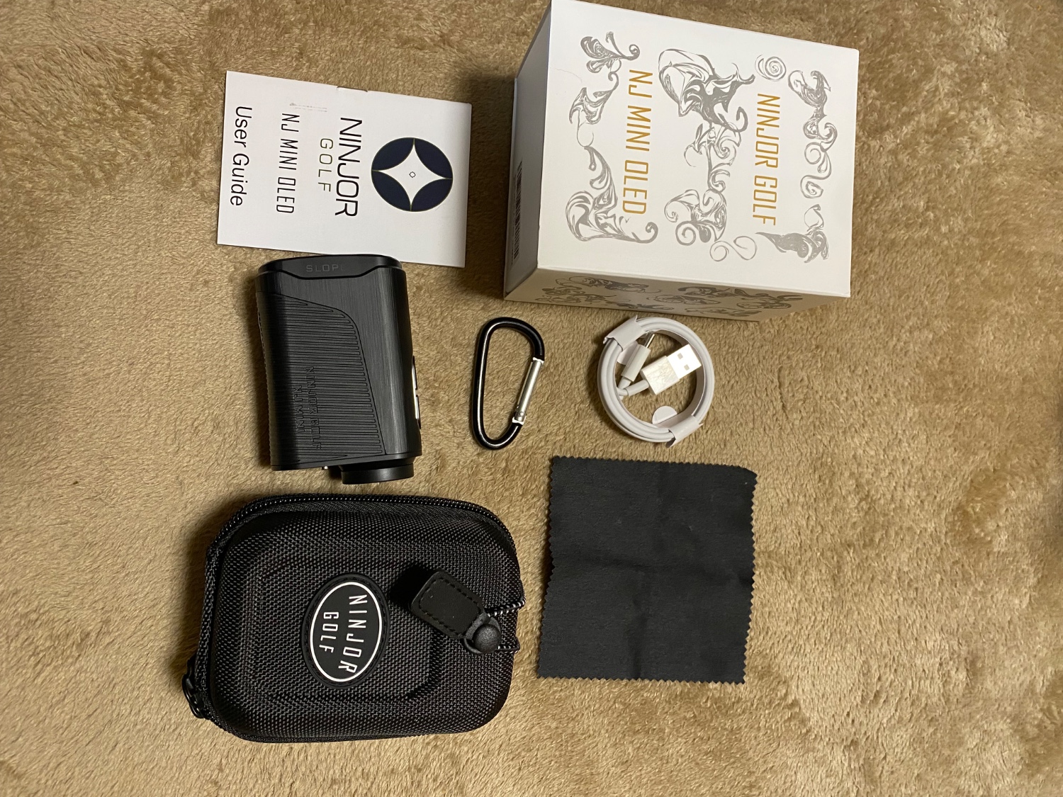 美品 NINJOR GOLF NJ MINI OLED ブラック 3点測定 NINJOR GOLF NJ MINI PRO OLEDを検証レビュー！ゴルフ用レーザー