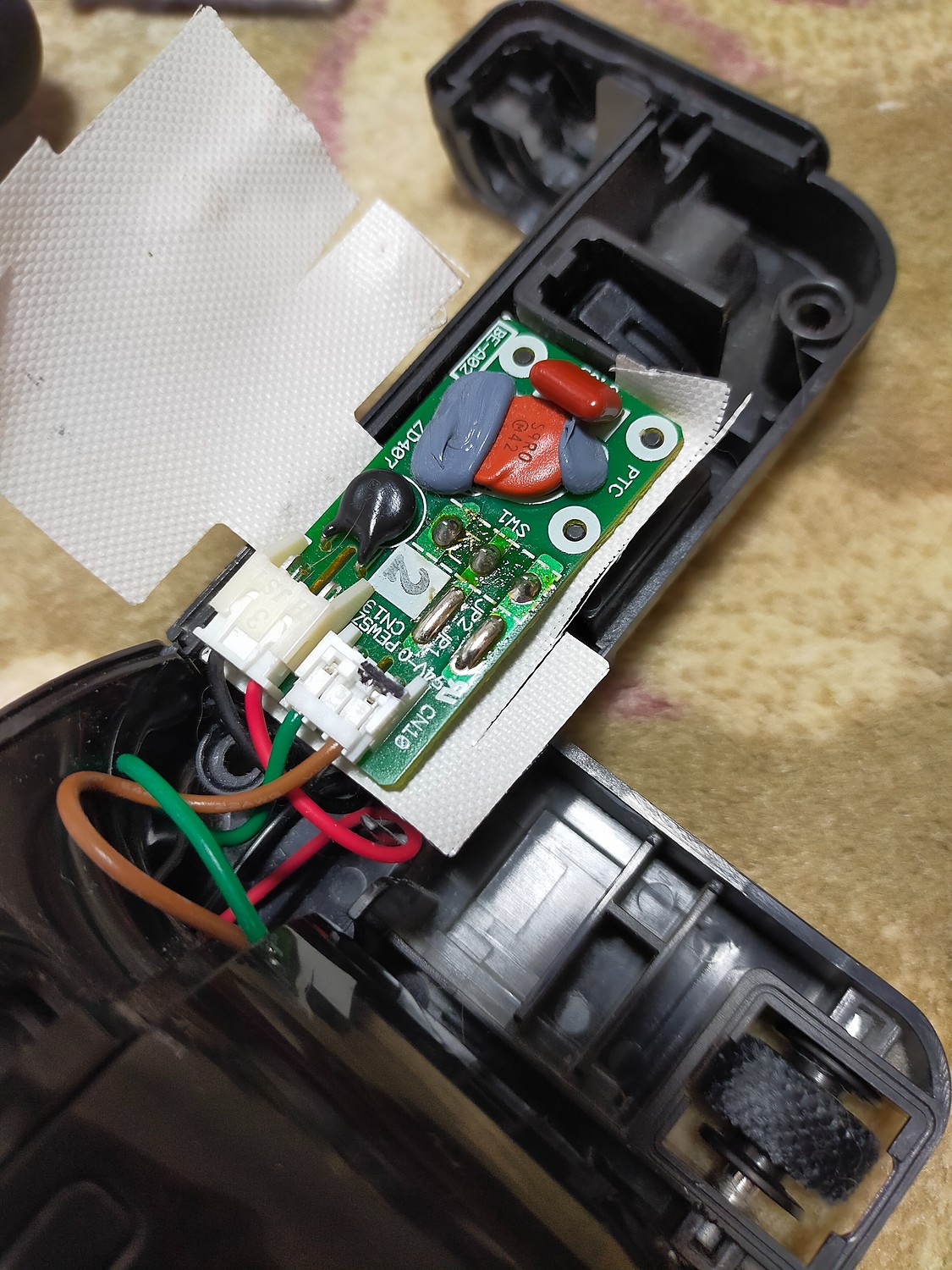 東芝掃除機トルネオ修理故障ヘッドクリーナー回転しないマイクロスイッチはんだセット 通販