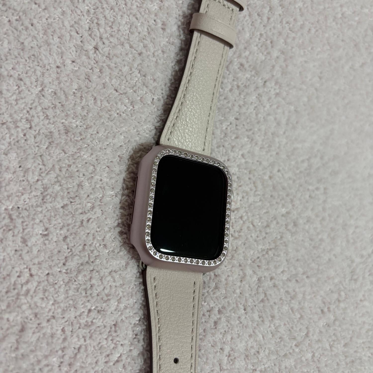 アップルウォッチ バンド レディース 革 本革 裏面防水 イタリアン レザー ベルト アップルウォッチバンド くすみカラ アップルウォッチバンド クロカラント イタリアンレザー レビュー画像8