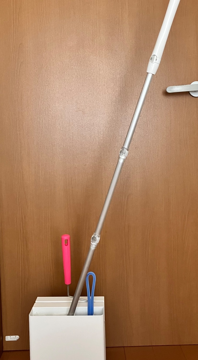 山崎実業 タワーシリーズ 掃除用具収納 レビュー画像4