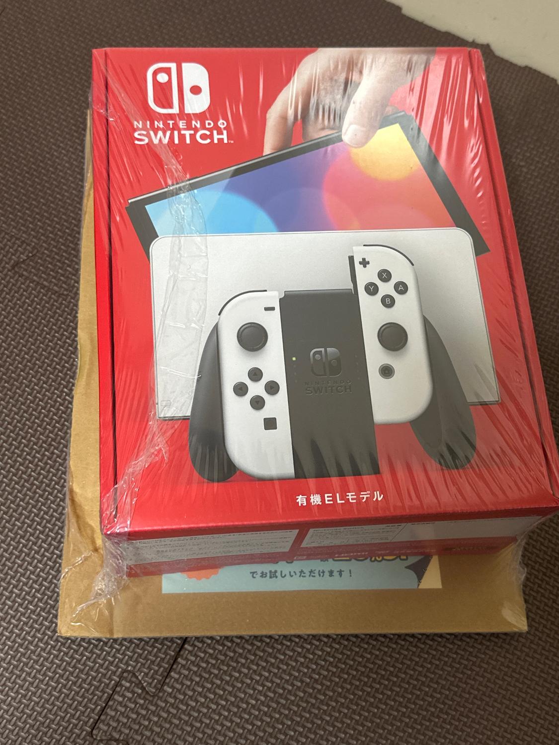 楽天市場】Nintendo Switch（有機ELモデル） Joy-Con(L)/(R) ホワイト