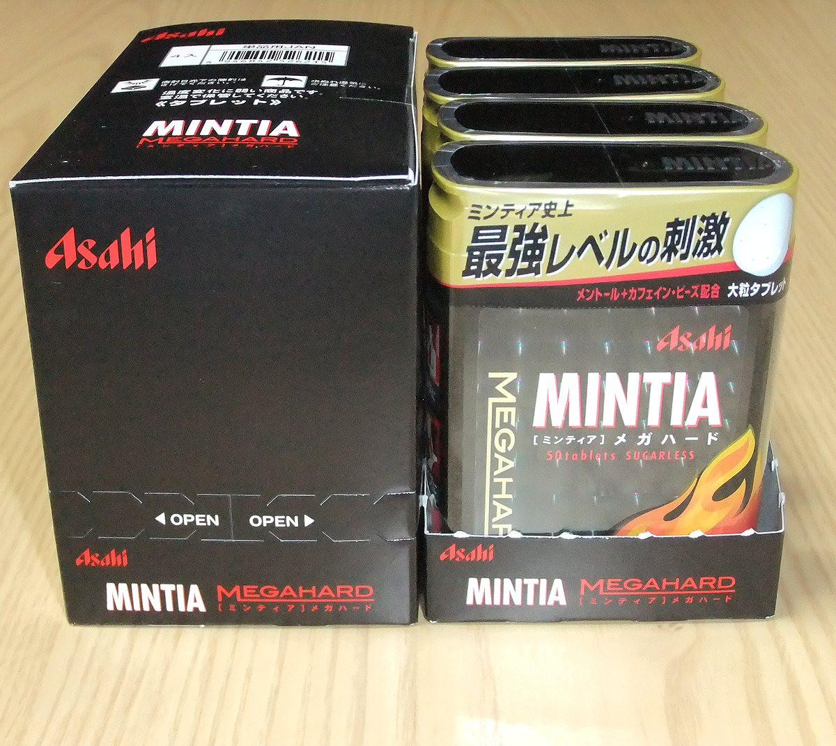 ミンティア メガハード MINTIA MEGAHARD 48個セット(1ケース） アサヒ