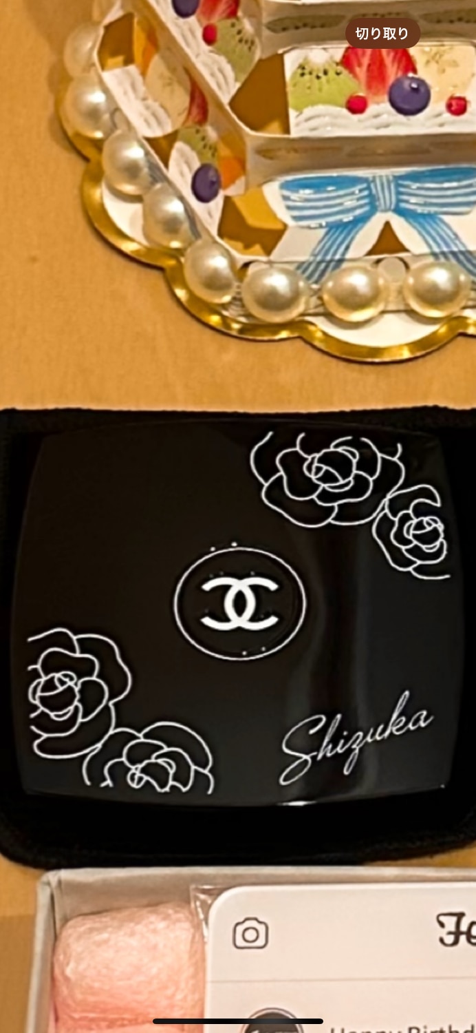 シャネルミラー ミロワールドゥーブルファセット CHANELコンパクトミラー レビュー画像8