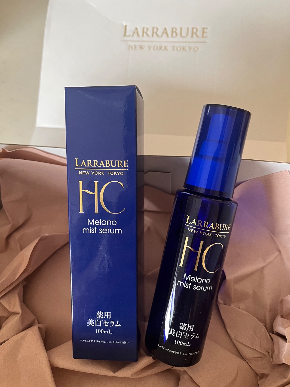 ララビュウ 薬用美白メラノミストセラム100ml 3本セット 楽天市場】ララビュウ 薬用美白メラノミストセラム 100mL 医薬部
