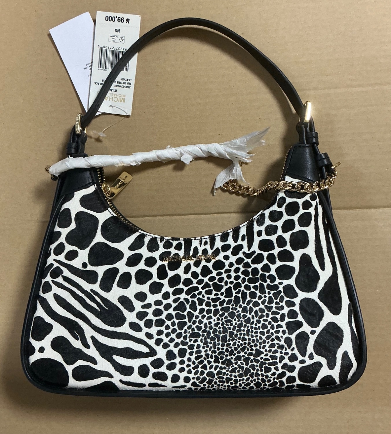 WILMA EW ストラップ チェーン ショルダー ミディアム マイケルコース 