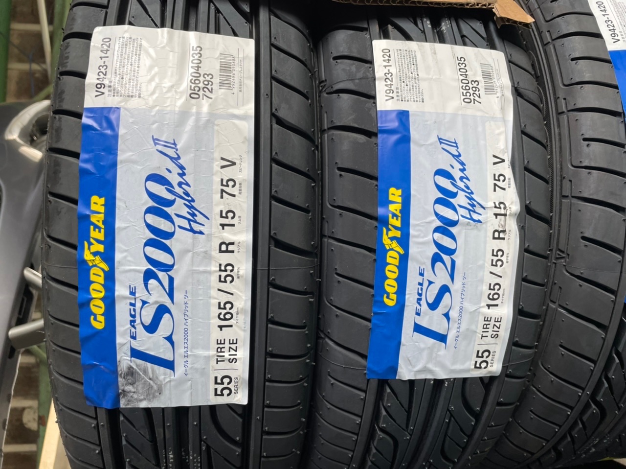 楽天市場】【タイヤ交換可能】＊2022年製＊［4本セット送料込み］165/55R15 75V GOODYEAR（グッドイヤー） LS2000  hybrid2（エルエスニセンハイブリッドツー）新品タイヤ 165/55/15 4本セット(タイヤプリンス) | みんなのレビュー・口コミ