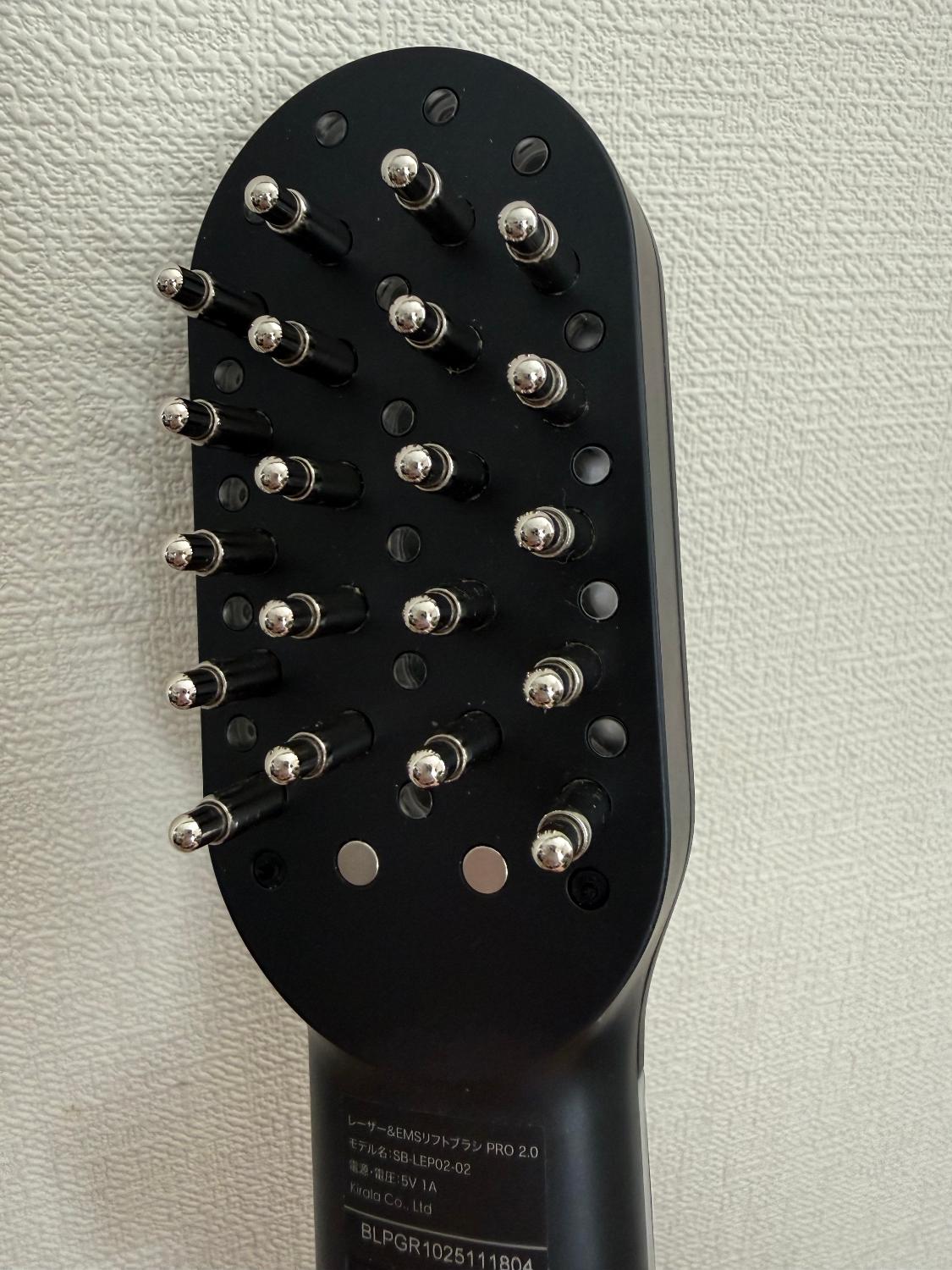 レーザー&EMSリフトブラシPRO2.0 ★美容家 石井美保さんご紹介★ 頭皮 マッサージ 首 EMS 電気ブラシ リフ ステラボーテ口コミ リフトブラシPRO2.0レビュー 電気ブラシ評判 レビュー画像1