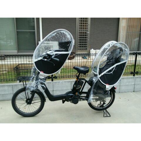 【楽天市場】購入者さんの子供乗せ自転車用レインカバー 後ろ用 風防 防寒 雨よけ 日本製 ギュットアニーズ Bikke Hydee OGK